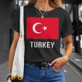 トルコの国旗 Tシャツ 彼女への贈り物