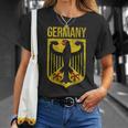 ドイツの紋章ドイツイーグル Tシャツ 彼女への贈り物