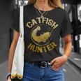 ナマズハンター、トーナメントフィッシングtシャツ Tシャツ 彼女への贈り物