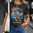 ニュージーランド国旗 旅行 お土産 ニュージーランド人 Nz キウイバード 長袖tシャツ Tシャツ 彼女への贈り物