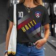 ハイチ国旗 ハイチのプライド愛好家 Tシャツ 彼女への贈り物