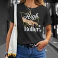 ハイローラー ゲーミングギャンブル カジノ ビッグベット ギャンブラー 長袖tシャツ Tシャツ 彼女への贈り物