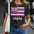 ハワイハワイの旗 Tシャツ 彼女への贈り物