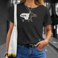 バク-好きな動物園の動物 Tシャツ 彼女への贈り物
