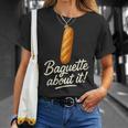 バゲット好き フランス ベーカリー フランスパン Tシャツ 彼女への贈り物