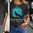 バスカヴィル犬小屋 巨大猟犬へようこそ シャーロック・ホームズ Tシャツ 彼女への贈り物