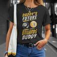 ビリヤード プールプレーヤーボール お父さん 息子 ヴィンテージ 8ボール 9ボール Tシャツ 彼女への贈り物