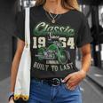 ビンテージ バイク バイカー バイクの誕生日 1964 年生まれ 長袖tシャツ Tシャツ 彼女への贈り物