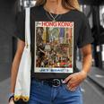ビンテージポスター 香港レトロtシャツ Tシャツ 彼女への贈り物