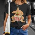 ビンテージ相撲力士 Eat ラーメン ヌードル アニメ 日本語 Tシャツ 彼女への贈り物