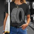 フラットタイヤ Tシャツ 彼女への贈り物