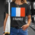 フランス国旗シャツ Tシャツ 彼女への贈り物