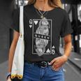 フレンチ ロップ バニー うさぎ ハートの女王 面白い ペット ポップアート Tシャツ 彼女への贈り物