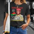 ブルキナファソ キャプテンイブラヒム・トラオレ 大統領 Tシャツ 彼女への贈り物