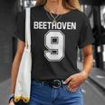 ベートーヴェン 第9番 交響曲 音楽 Tシャツ 彼女への贈り物