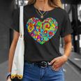 ペイズリーハート Tシャツ 彼女への贈り物