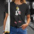 ボディービルダー 脚の日 女の子 ケトルベル フィットネス ボディービル Tシャツ 彼女への贈り物