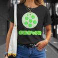 ボルボックス【ゆるフレンズ】微生物 緑藻 ポップ かわいい イラスト Tシャツ 彼女への贈り物