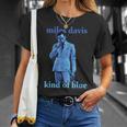 マイルス・デイビスの青い色相の写真 Tシャツ 彼女への贈り物