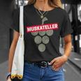 マスカットバインのヴィンテージワイン愛好家とワインメーカーのワインデザイン Tシャツ 彼女への贈り物