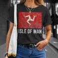 マン島旗 マンクス トラディショナル 3脚 Tシャツ 彼女への贈り物