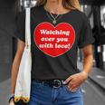 メルちゃんはあなたを見守っているよ！じーーーっ Tシャツ 彼女への贈り物