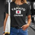 ヤマトジャパン日本国旗市 Yamato Japan Japanese Flag City Tシャツ 彼女への贈り物