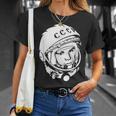 ユーリガガーリン Cccpデザイン Tシャツ 彼女への贈り物