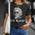 ヨハン・セバスティアン・バッハ I'm Bach おもしろい Tシャツ 彼女への贈り物