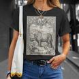 ライノセラス・アルブレヒト・デューラー・アルブレヒト・デューラー Tシャツ 彼女への贈り物