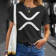 リップル Xrp コイン 月 Xrp 陸軍 暗号通貨 Xrp Tシャツ 彼女への贈り物