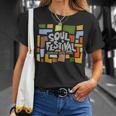 レトロ'70年代ソウルフェスティバルハーレムニューヨーク Tシャツ 彼女への贈り物