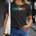 レトロな競馬ジョッキーダービーファンレーストラックギャンブル Tシャツ 彼女への贈り物