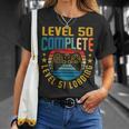 レベル50 コンプリートレベル51 ローディング 50歳の誕生日 ビデオゲーマー Tシャツ 彼女への贈り物