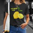 レモンセリフ、サワーメイク 面白いフルーツレモンギフト Tシャツ 彼女への贈り物