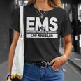 ロサンゼルス カリフォルニア Ems 救急救命士 Emt ユニフォーム Tシャツ 彼女への贈り物