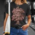 ヴィンテージ 自然 樫の木。木 ナチュラル オーク 木 森の男 Tシャツ 彼女への贈り物