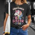 一人っ子に取り消し線を引いたお姉さん 2026 Tシャツ 彼女への贈り物