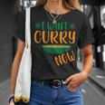 今カレーが欲しい インド料理 インド米 Tシャツ 彼女への贈り物