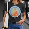 仏 マインドフルネス 仏前 ガウタマ仏教 愛 優しさ 長袖tシャツ Tシャツ 彼女への贈り物