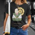 偉人シリーズ_織田信長 Tシャツ 彼女への贈り物