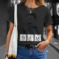周期表 ニコラ・テスラア Tシャツ 彼女への贈り物