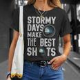 天気写真 ストームチェイサー&ネイチャーフォトグラファーtシャツ Tシャツ 彼女への贈り物