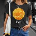 太陽系 惑星 太陽 宇宙 Tシャツ 彼女への贈り物