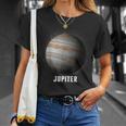 惑星ジュピター -太陽系の惑星 Tシャツ 彼女への贈り物