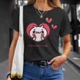 愛しすぎて大好きすぎる。ペアデザイン２にゃんこ Tシャツ 彼女への贈り物