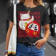 招き猫 招き猫だるま Kawaii Good Luck Tシャツ 彼女への贈り物