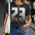 数字 23 二十三 Tシャツ 彼女への贈り物