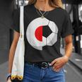 日本国旗、サッカー日本代表のルーツ Tシャツ 彼女への贈り物