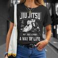柔術 柔術 スポーツだけじゃない 生き方 Tシャツ 彼女への贈り物